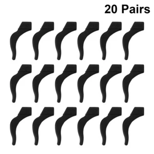 20 Paar Silikon Brillenhalter Brille Ohrpolster Brille Ohrgriff - Bild 1 von 12