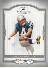 2004 DONRUSS CLASSICS  /   ADAM VINATIERI CARD