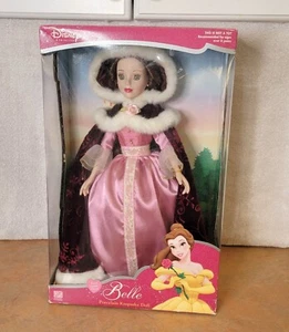 RARE Disney Princess Belle Brass Key Collectibles 2003 Porcelain Keepsake Doll - Picture 1 of 7