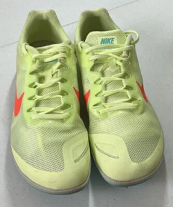 Nike Mens Size 10.5 Zoom Rival D Mens Running Cleats Shoes Green 907566-700 - Picture 1 of 10