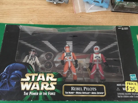 Star Wars The Power of The Force Rebel Pilots Hasbro 1999 B365 Cover