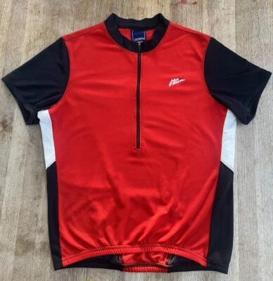 No Fear | Vintage 90s 00s Men’s Cycle MTB Jersey Red/White/Black | Size S Small - Image 1 of 4