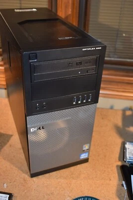 Dell Optiplex Desktop Quad Core i5-2500 3.3GHz 4GB RAM 500GB HD Windows 7 32-Bit - Image 1 of 4