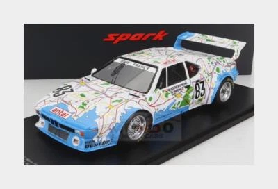 1:18 SPARK Bmw M1 M88 #83 24H Le Mans 1980 Pironi Quester With Showcase 18S672 - Immagine 1 di 2