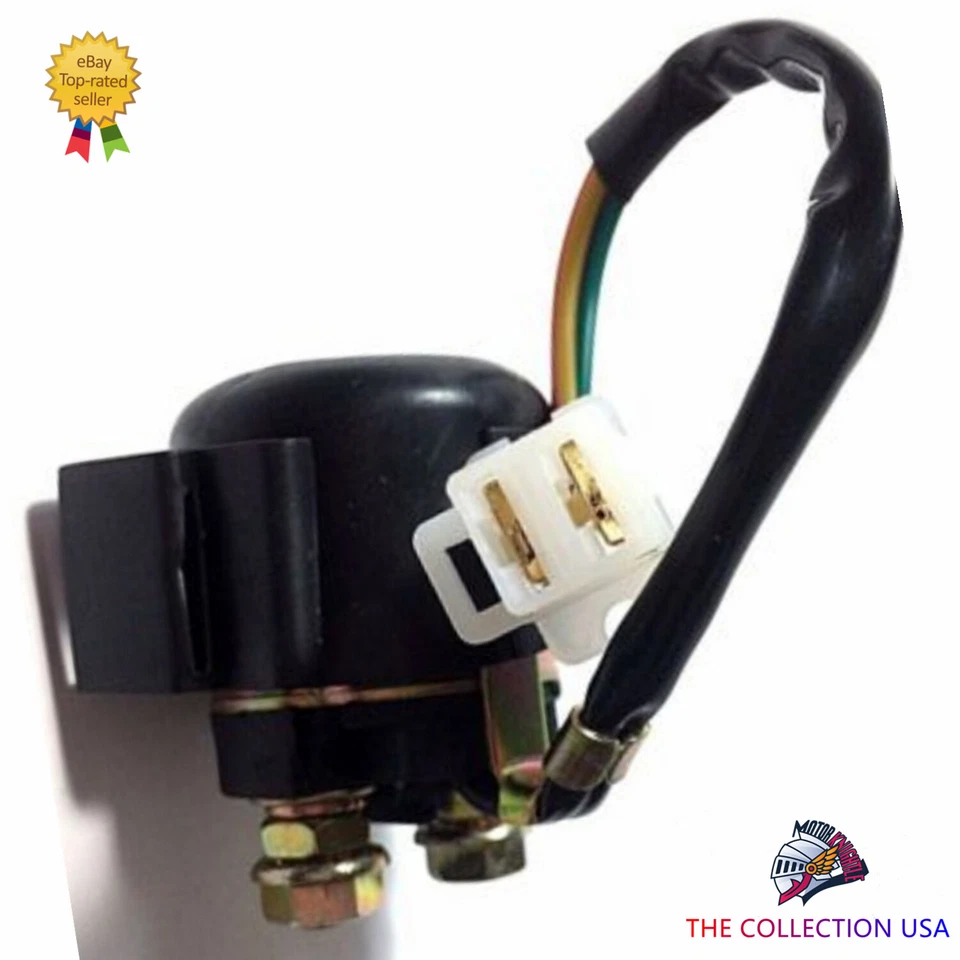 Starter Solenoid Relay fit Yamaha Badger 80 Yfm 80 Yfm80 1985 1986 1987 1988 Atv - Image 1 of 3