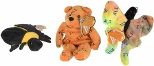 Muhammad Ali Salvino's Bammers Ali Bear, Butterfly and Bee Plush Beanie Set - Picture 1 of 1