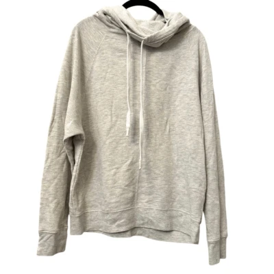 Sudadera con Capucha Derek Heart Heather Manga Raglán Mezcla de Algodón Gris Grande Foto 1 de 4