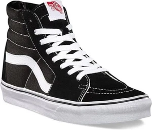 Vans Sk8-Hi VN000D5IB8C Sneakers Men's Black White Suede Skateboard Shoes TF6455 - Picture 1 of 50
