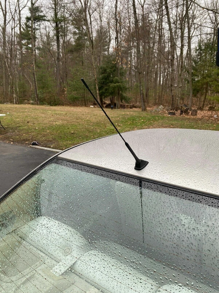 16" Antenna Mast Black Power Radio Roof AMFM for MITSUBISHI LANCER 2002-2007 New - Image 1 of 4