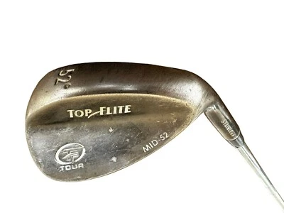 Top Flite Tour Mid-52 Degree Wedge Steel Medium Flex Shaft RH 35-1/4” - Image 1 of 4