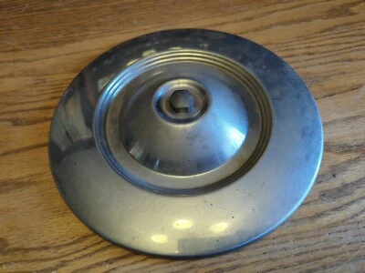 CUBIERTA FILTRO ADMISIÓN FILTRO AIRE 9.5" PEUGEOT COCHE MOLDURA PIEZA OEM CROMO AÑOS 50-60-70S Foto 1 de 4