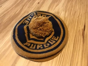 Vintage Knit Beanie Hat W/Brim Purdue Boilermakers Adult - Imagen 1 de 9