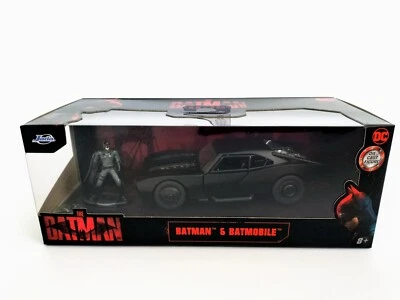 Jada THE BATMAN Batmobile & Batman 1:32 Die-Cast Figure NEW Sealed - Image 1 of 4