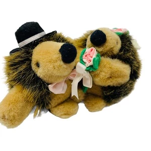 RUSS Mini Erizo Novia Novio Juguete de Peluche Muñeca Pr Boda 3" Pequeños Animales de Peluche - Imagen 1 de 9