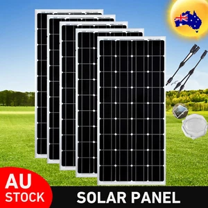 400W 380W Solar Panel 12V Mono 380 Watt Caravan Camping Power Battery Charging - Picture 1 of 17