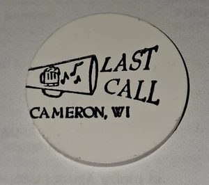 Last Call Cameron, WI plastica buona per gettone $2,00 in commercio P-65 - Foto 1 di 2