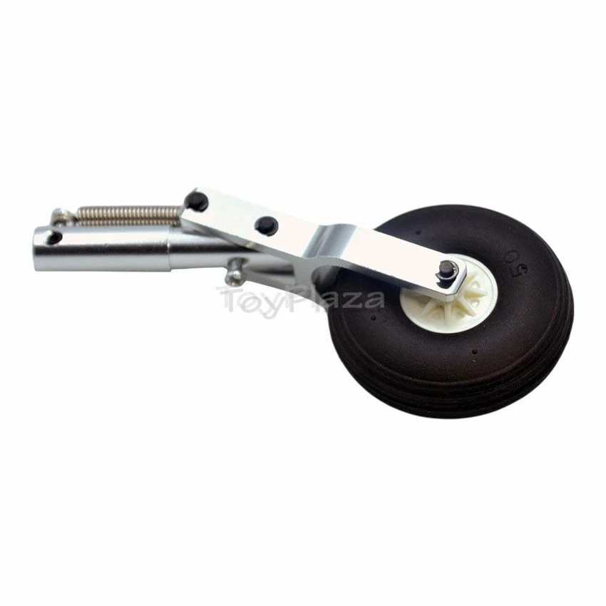 110x4mm Aluminum Spring Load Landing Gear 1P for RC Airplane Sporter Trainer - Image 1 of 4