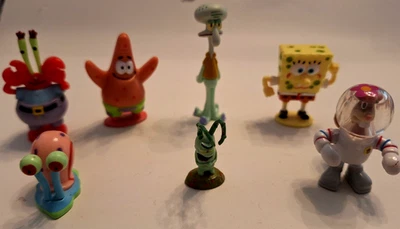 SpongeBob Schwammkopf und  7 Freunde -Figuren - Bild 1 von 4
