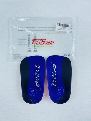 NUEVO PCS Suela 3/4 Inserciones Ortopédicas para Zapatos Talla Para Hombre 6.5-8.5/Mujer 7.5-9.5 Foto 1 de 4