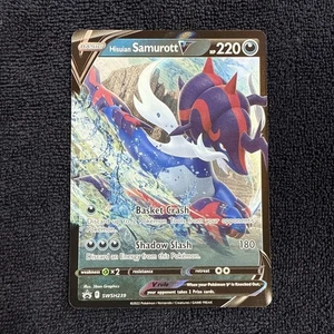 Hisuian Samurott V SWSH239 SWSH: Sword & Shield Promo Cards Holo - Picture 1 of 3