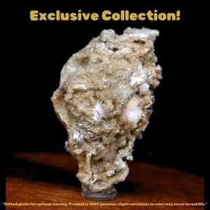 Stillbite with Thomsonite Crystal 26g | 6x3 cm | Natural Zeolite Healing Stone - Picture 1 of 8