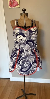 罕见加大码复古 20 世纪 60 年代 LANE BRYANT PLAYSUIT 标牌 50 码 — 第 1/4 张图片