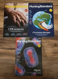 3 x Nursing Standard Magazines Volume 40 No 3, 4 & 5 March, April, May 2025 - Picture 1 of 1