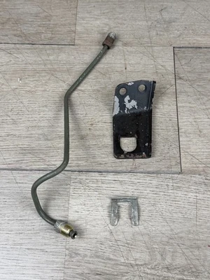 1992-2000 Honda Civic Clutch Slave Cylinder Line & bracket - Image 1 of 4