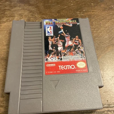 Tecmo NBA Basketball Nintendo NES - Image 1 of 3