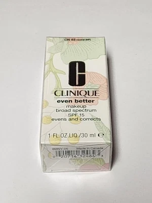 Clinique CN 52 Neutral Even Better Makeup Foundation SPF 15 Sealed - Image 1 of 3