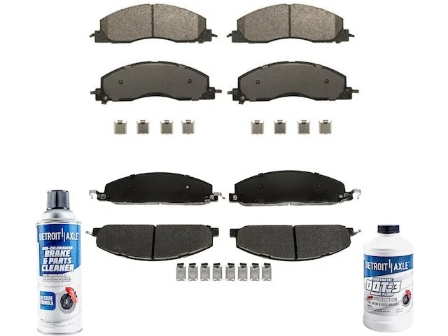 Juego de pastillas de freno para Ram 2500 2016 2017 2012 2015 2014 2013 BB191XZ 2011-2018 Foto 1 de 1