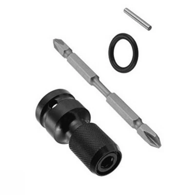 Sechskant Sockeladapter Schaft Stahl Verlängerung Bohrer Treiber 4 teile / satz - Bild 1 von 4