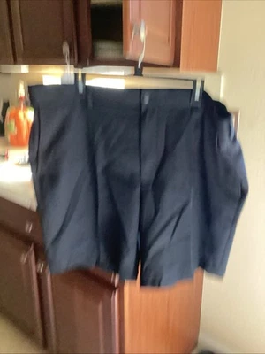 PGA Tour Mens Size 42 Black Flat Front Golf Shorts PESB0096 - Image 1 of 4