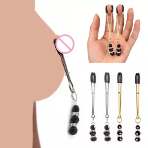 Unisex Zaciski sutków Zaciski sutkowe Tortury Stymulator Wargi sromowe Łechtaczka s/ - Zdjęcie 1 z 14