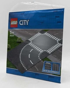 LEGO 60237 City Kurve und Kreuzung Platte Strasse Straße Straßenplatte NEU - Bild 1 von 7