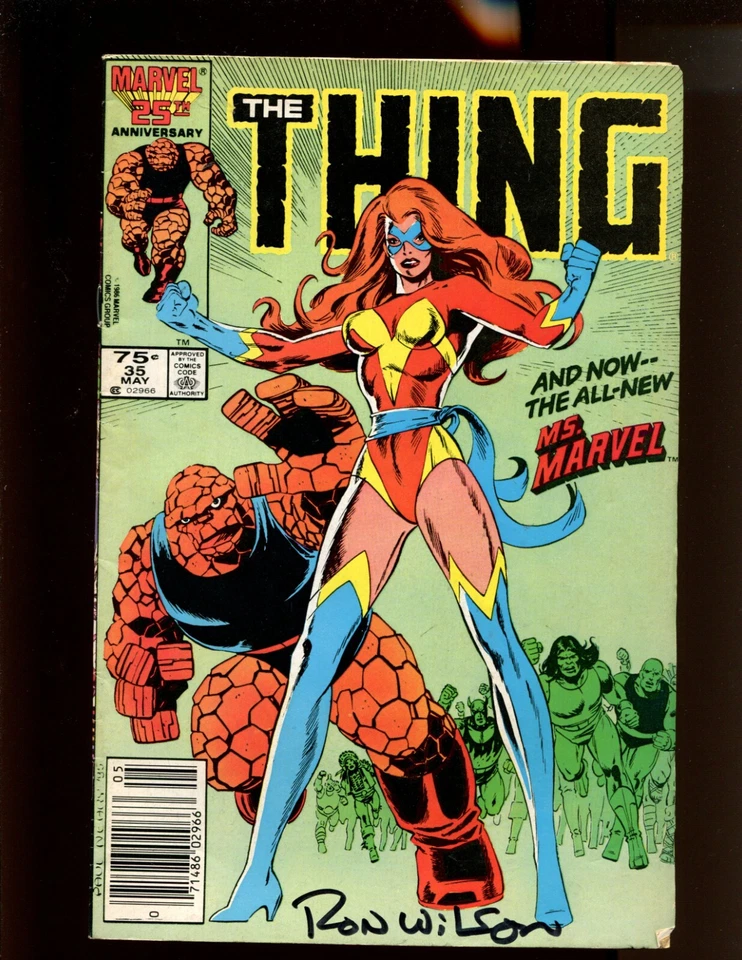 Thing #35 - SIGNED BY RON WILSON! (4.5) 1986 - Image 1 of 2