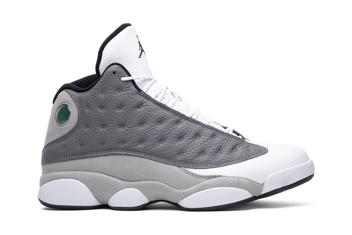 Air Jordan 13 ホワイト/グレー RARE🔥 Nike Air Jordan 13 XIII Retro Gray Toe White Leather
