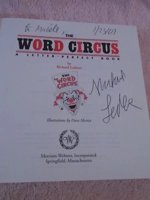 The Circus of Words: Acrobatic Anagrams, Parading Palindromes, Wonderful Words  - Image 1 of 4