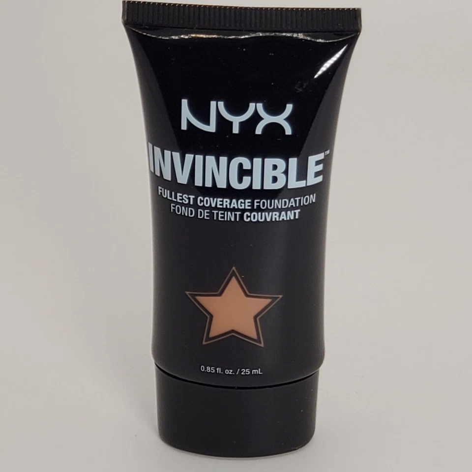 NYX Invincible Fullest Coverage Foundation 25ml / 0.85fl oz INF12 Tan New - Image 1 of 2