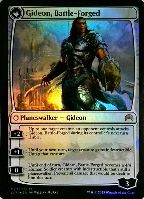 Magic The Gathering Misprint Kytheon, Hero of Akros Pinch Foil Prerelease - Image 1 of 3