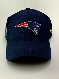 NEW ENGLAND PATRIOTS NEW ERA 39FIFTY SUPER BOWL LII NAVY FITTED HAT S/M - Picture 1 of 6