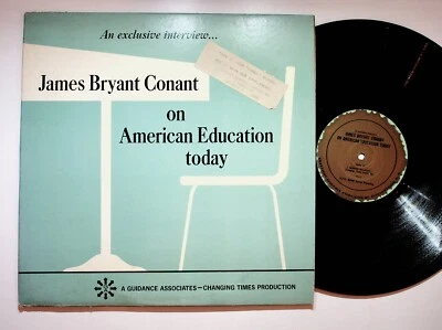 James Bryant Conant Interview On American Education Today Vinyl LP Record - Image 1 of 4
