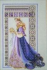 Lavender & Lace Counted Cross Stitch Pattern Chart Celtic Spring 50