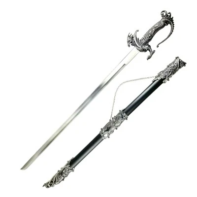 Fantasy Edge 37" Saint George Dragon Saber Knight Sword 440 Stainless Steel