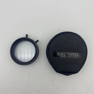 Vivitar 49mm Dual Cross Filter Lens With Case - Image 1 of 2