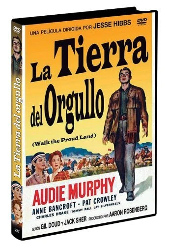 Walk the Proud Land- Audie Murphy, Anne Bancroft-Western- DVD PAL NEW - Image 1 of 1