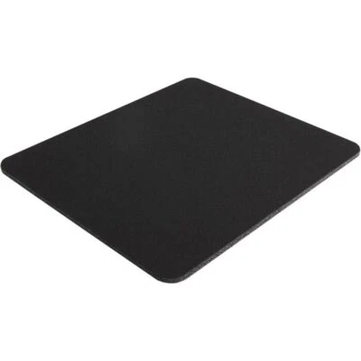 Alfombrilla de ratón Belkin F8E089-BLK 8" X 9" x 0,025" superficie lisa goma antideslizante negra Foto 1 de 2