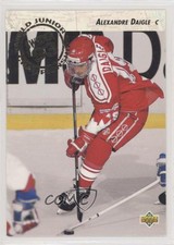 1992-93 Upper Deck World Juniors Championships Alexandre Daigle #587 Rookie RC