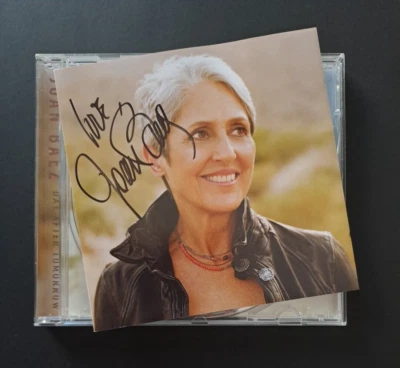 JOAN BAEZ Day After Tomorrow CD AUTOGRAPHED (2008 UK Proper) - Image 1 of 4