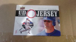 Michael Young Texas Rangers 2010 Upper Deck  Jersey Card MInt  - Picture 1 of 1